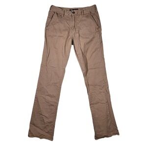 BKE Pants Mens 30x32 (Fits 29x30) Jake Straight Brown Khaki Chino Preppy